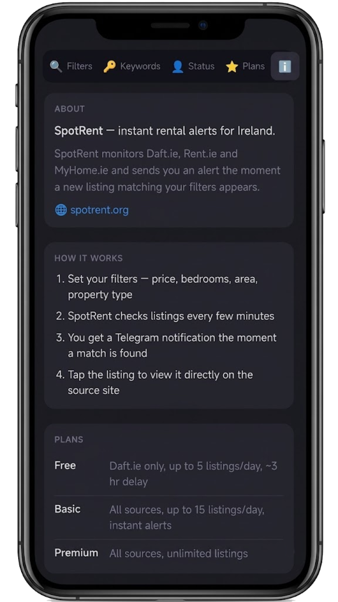Step 6 — Info & support